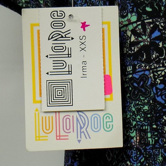 LuLaRoe Irma Womens Blouse Size XXS NWT - Picture 4 of 8